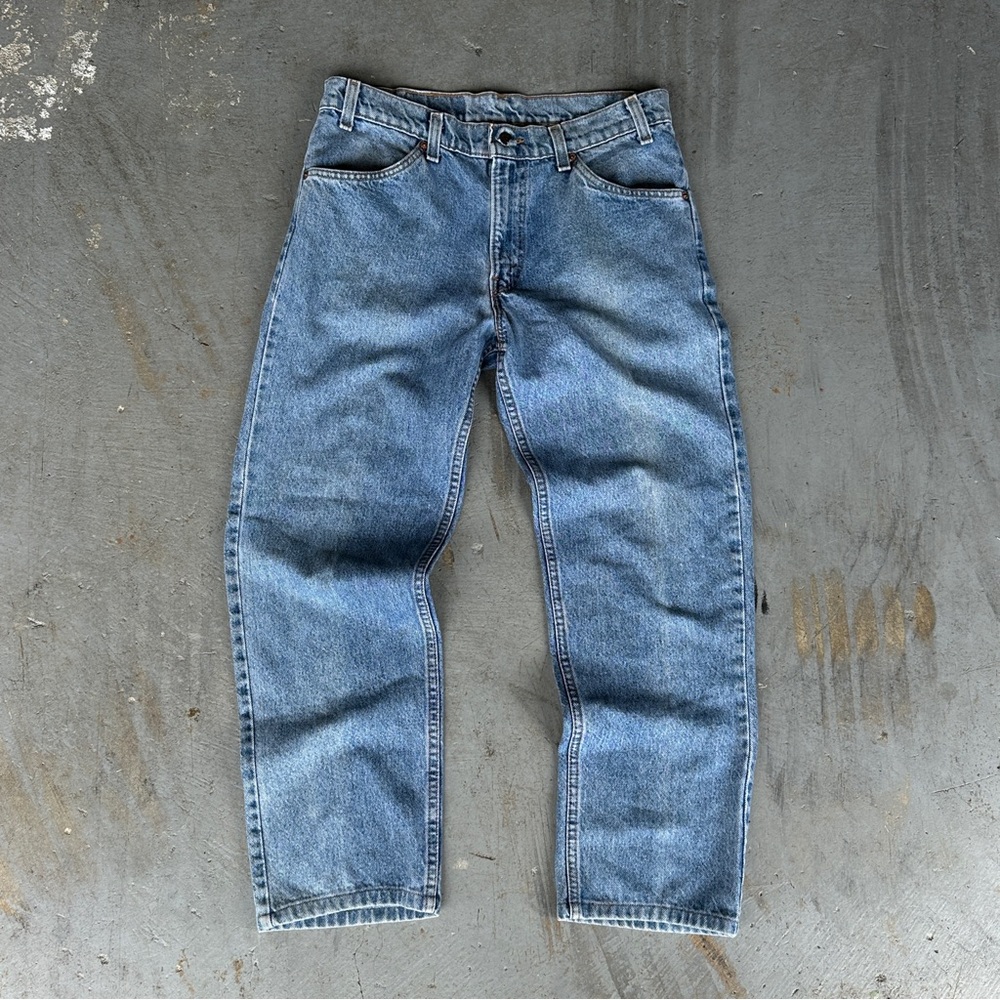 Levi's 506 vintage denim, orange tab